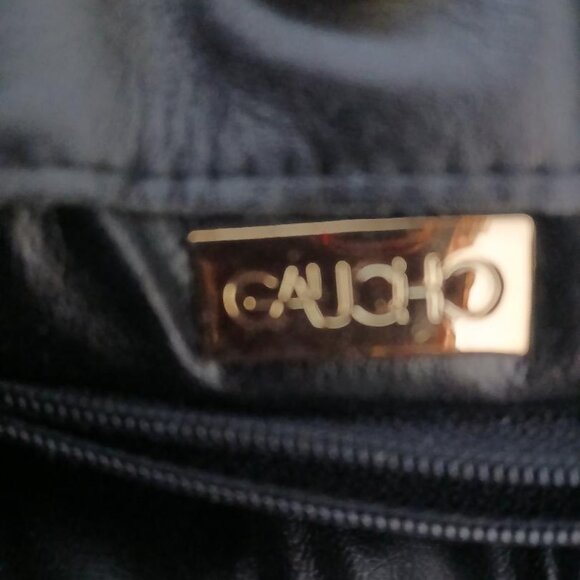 Vintage GAUCHO genuine Python Snakeskin Purse Satchel-rare - Picture 4 of 5